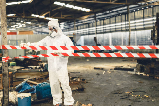 Professional Trauma Scene Cleanup technician working in Casmalia, CA